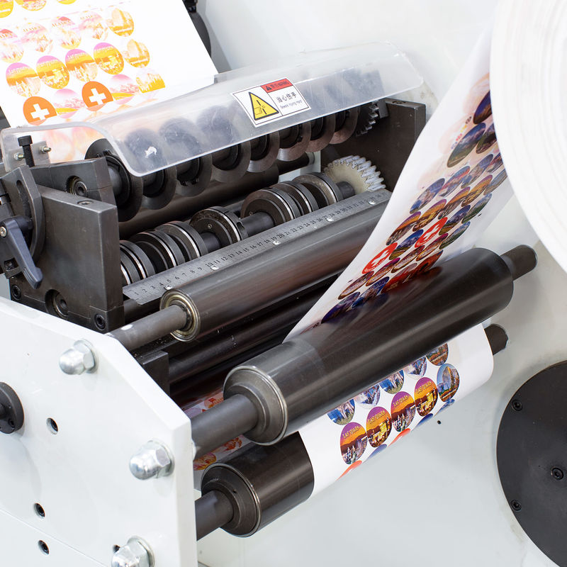 آلة طباعة الجرافيك فليكسو للبندقية 6 ألوان مع وظيفة الحز