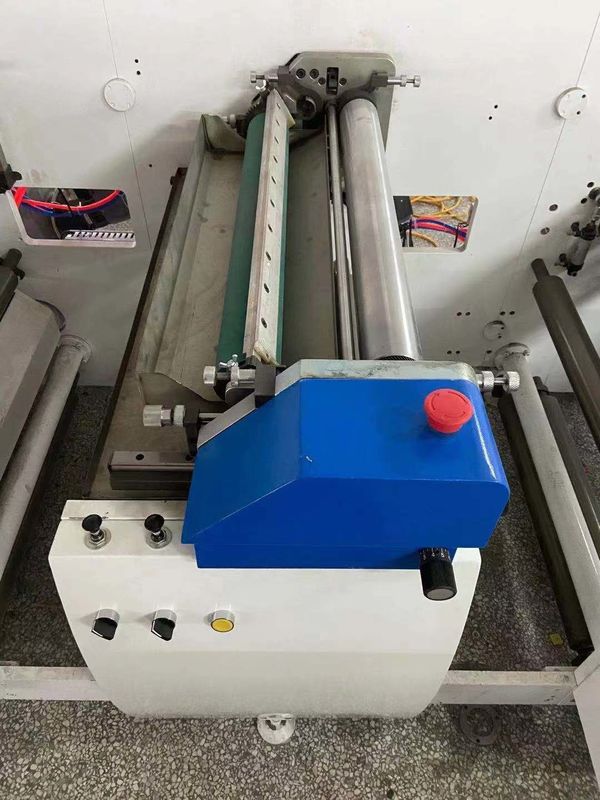 آلة طباعة الملصقات فليكس فيلم Opp ، طابعة فلكسوغرافية رقمية 420 مم مع حبر UV